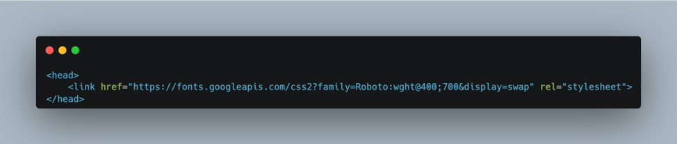 Подключение в HTML
