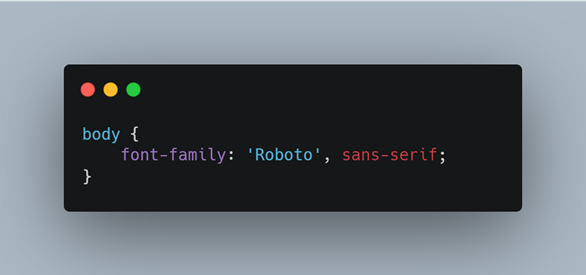 Применение в CSS